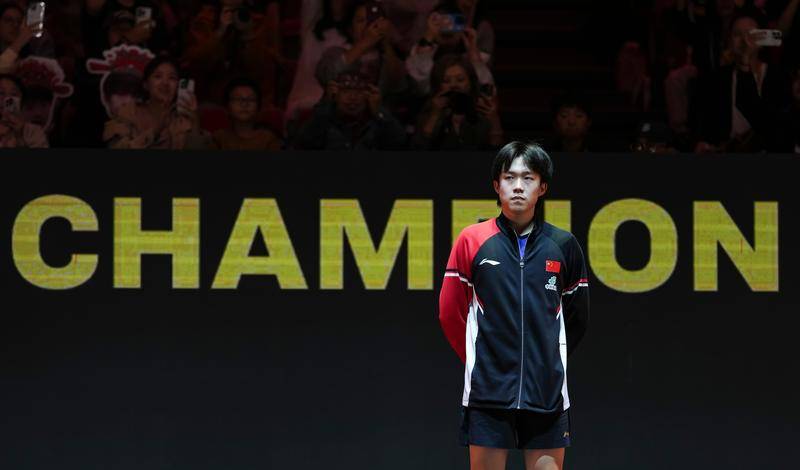 现行体系男子第一人!王楚钦世界排名积分突破万分